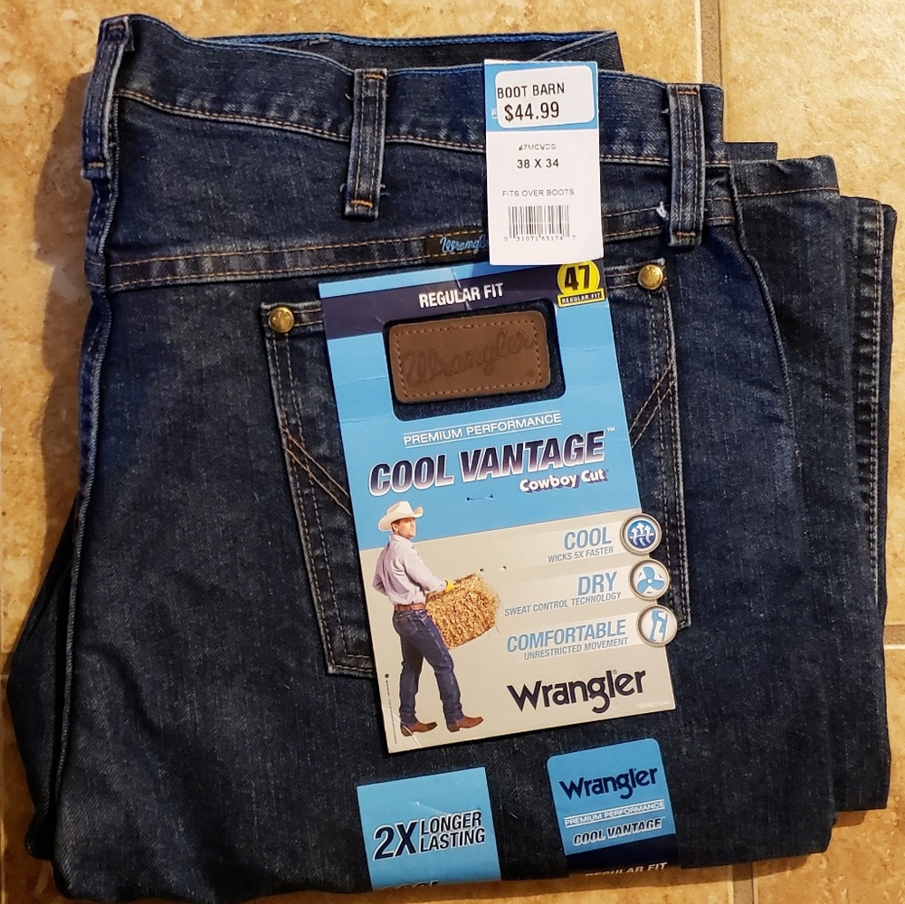 Wrangler Cool Vantage Cowboy Cut Jeans